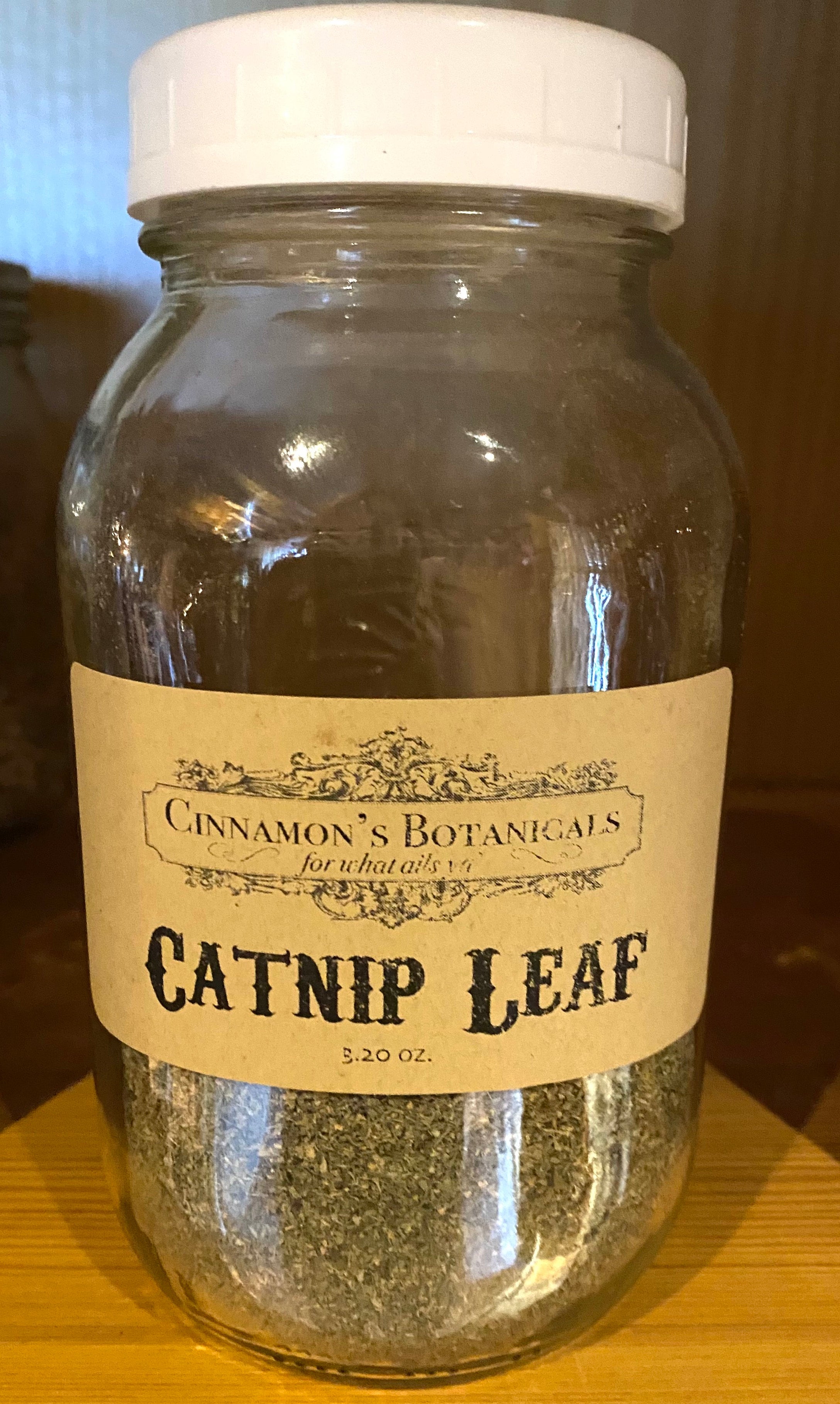 Pure 1 Oz. Catnip Leaf (Nepeta Cataria) – Natural Herb For Cats & Herbal Tea-433079
